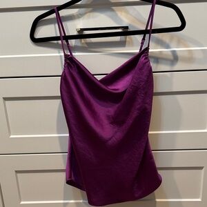 Aritzia Wilfred Rich Purple Camisole